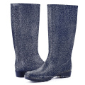 2020 Fashionable Wholesale Natural Rubber Women Logo Rain Boots Pvc Rain Boot Man Rain Silicone Boots